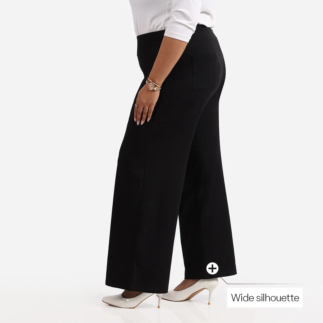 AM:PM Cotton Wide Legged Pants - Lite