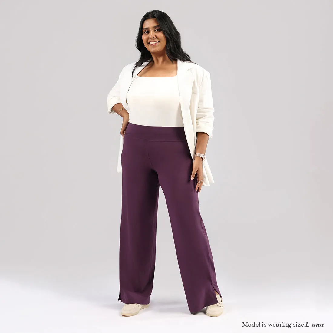 AM:PM Cotton Wide Legged Pants - Lite