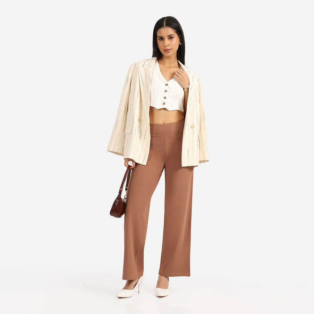 AM:PM Cotton Wide Legged Pants - Lite