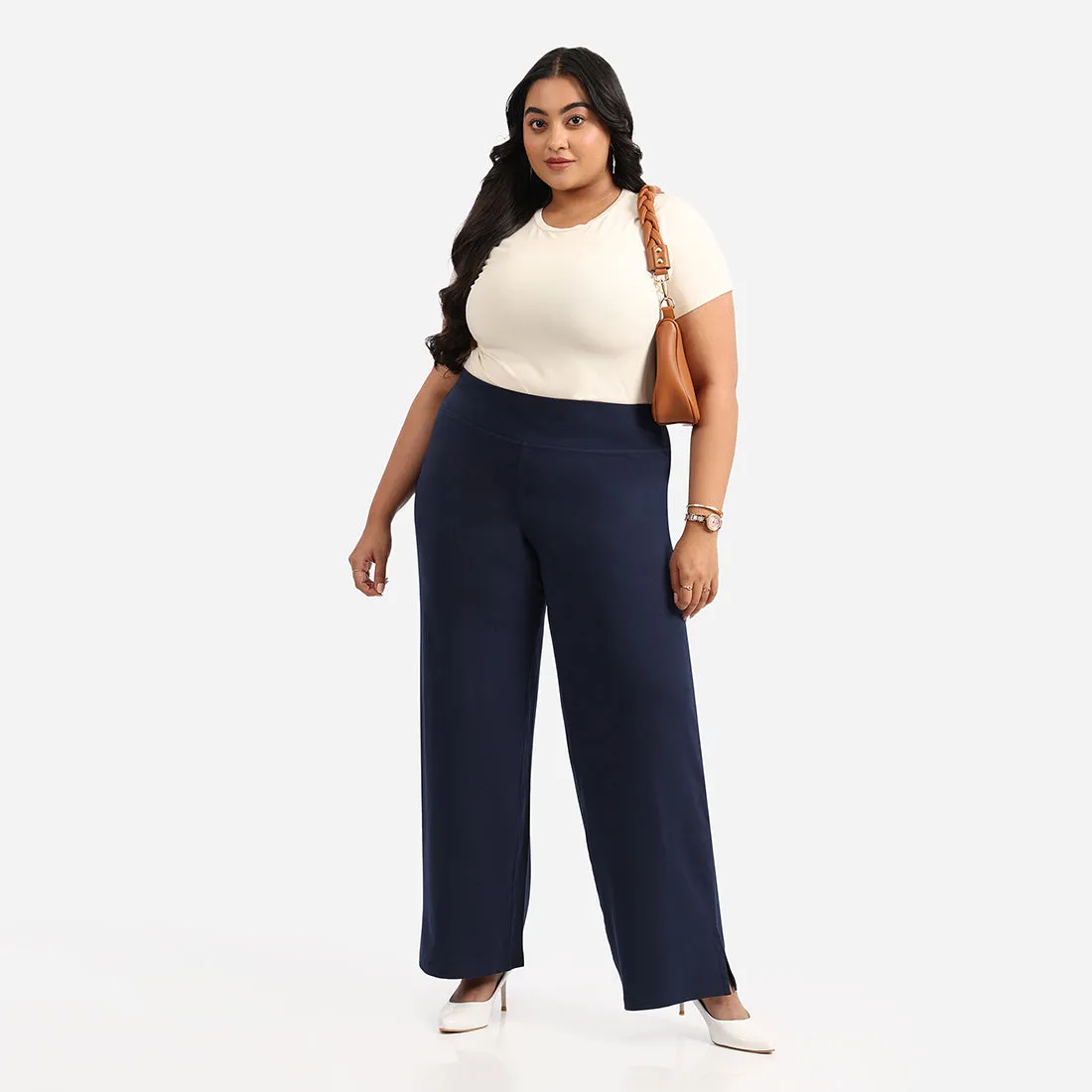 AM:PM Cotton Wide Legged Pants - Lite