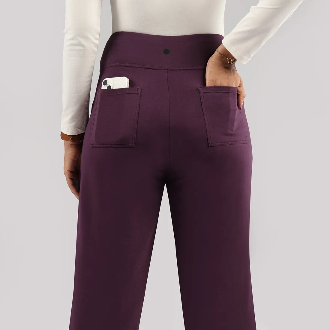 AM:PM Cotton Wide Legged Pants - Lite