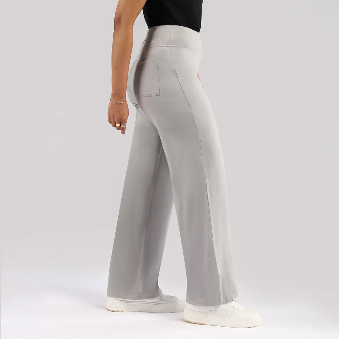 AM:PM Cotton Wide Legged Pants - Lite