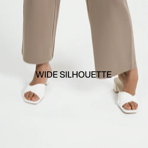 AM:PM Cotton Wide Legged Pants - Lite