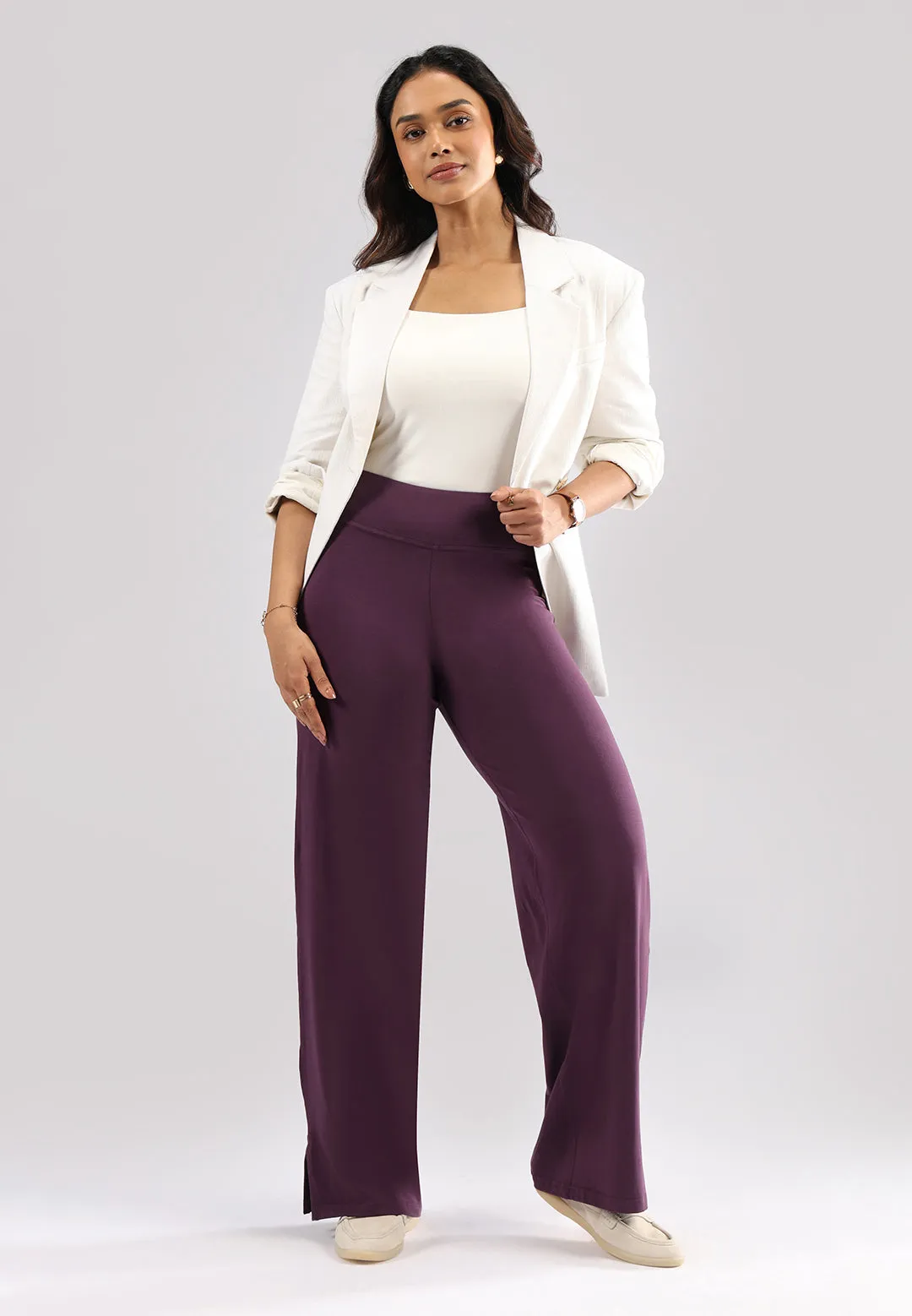 AM:PM Cotton Wide Legged Pants - Lite