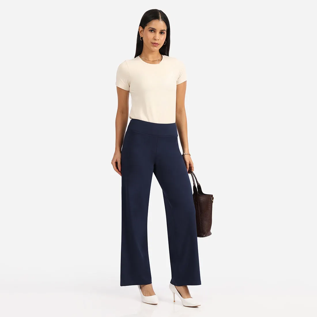 AM:PM Cotton Wide Legged Pants - Lite