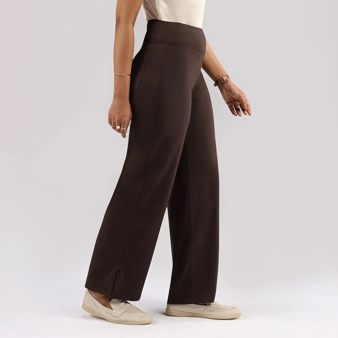 AM:PM Cotton Wide Legged Pants - Lite