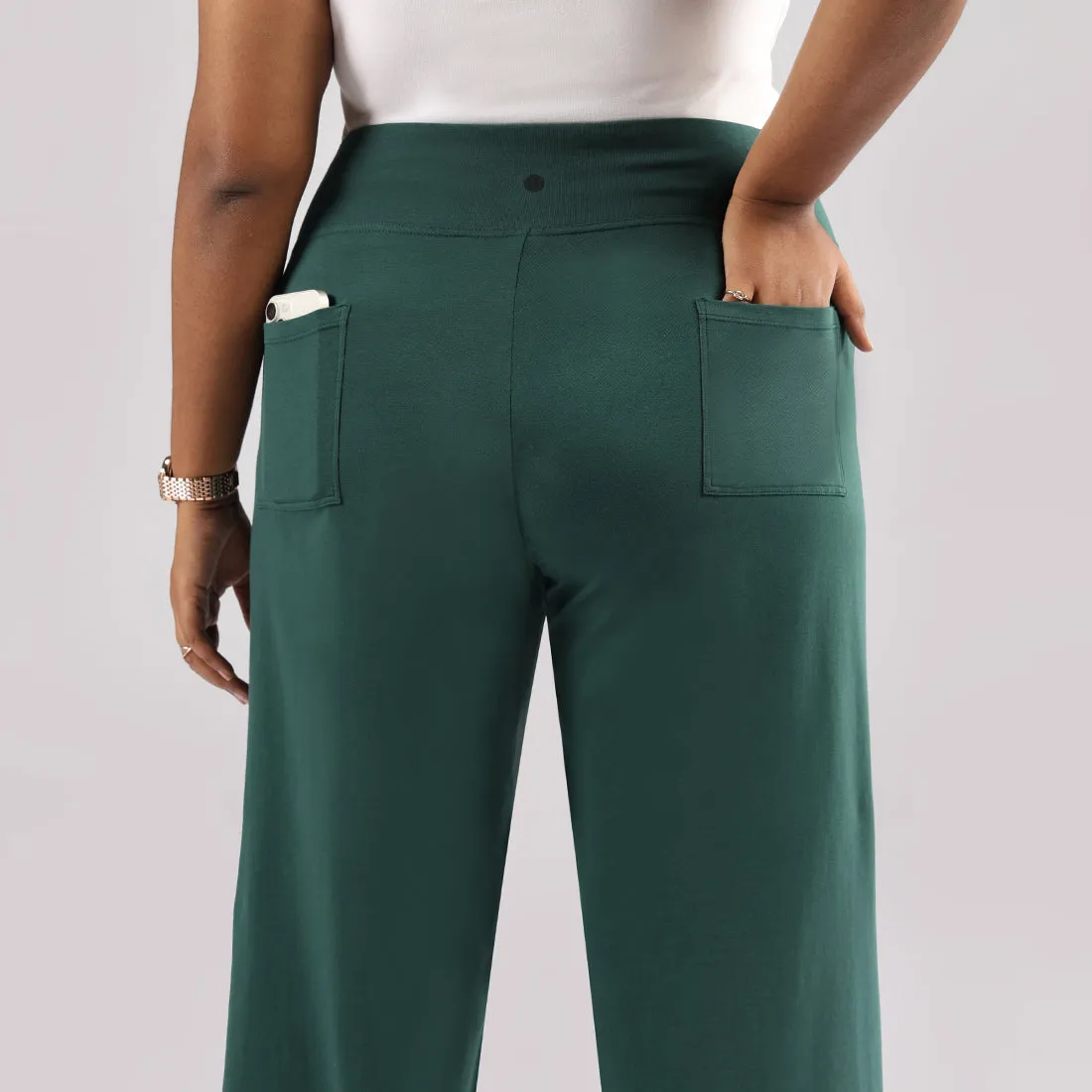 AM:PM Cotton Wide Legged Pants - Lite