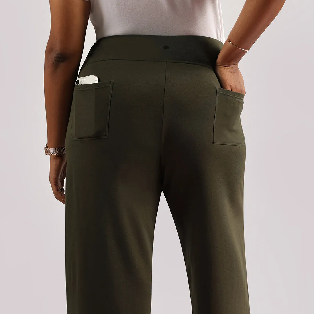 AM:PM Cotton Wide Legged Pants - Lite