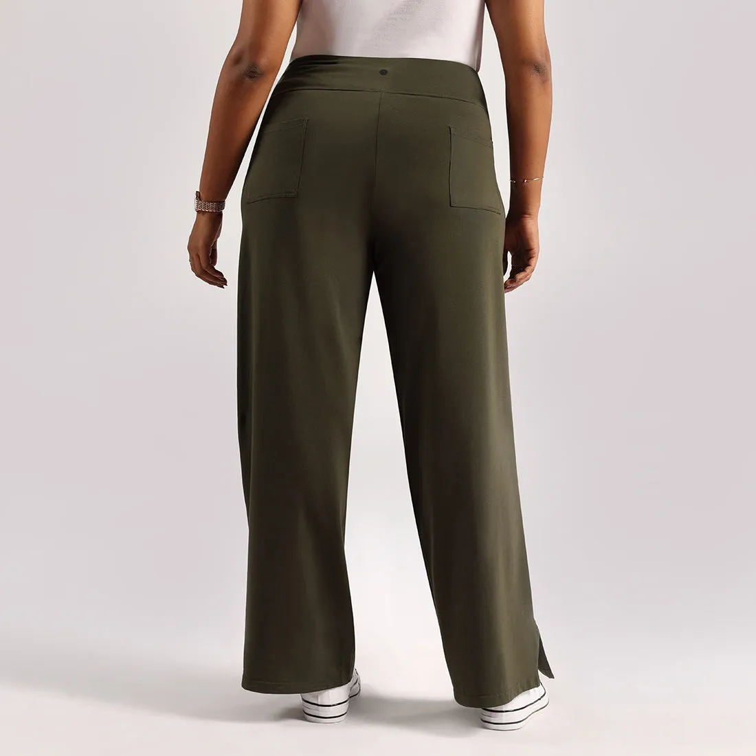 AM:PM Cotton Wide Legged Pants - Lite