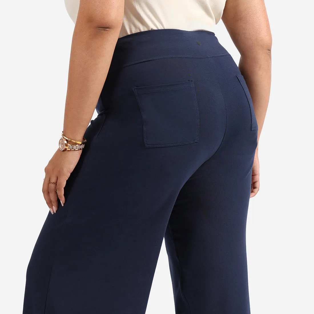 AM:PM Cotton Wide Legged Pants - Lite