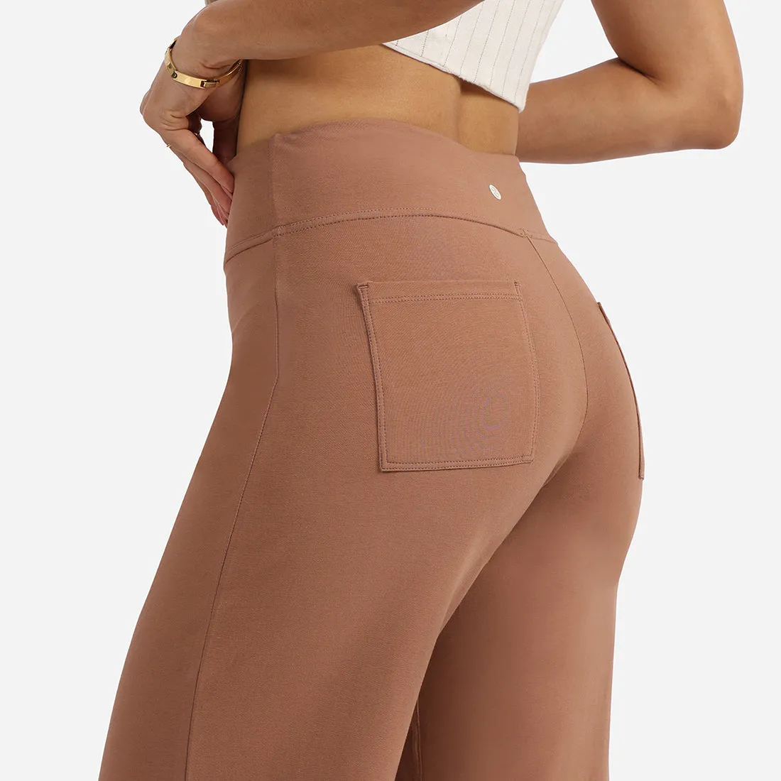 AM:PM Cotton Wide Legged Pants - Lite