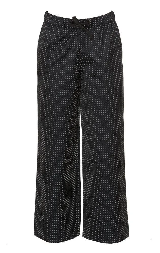 A.P.C. Micro Check Wide Legged Pants