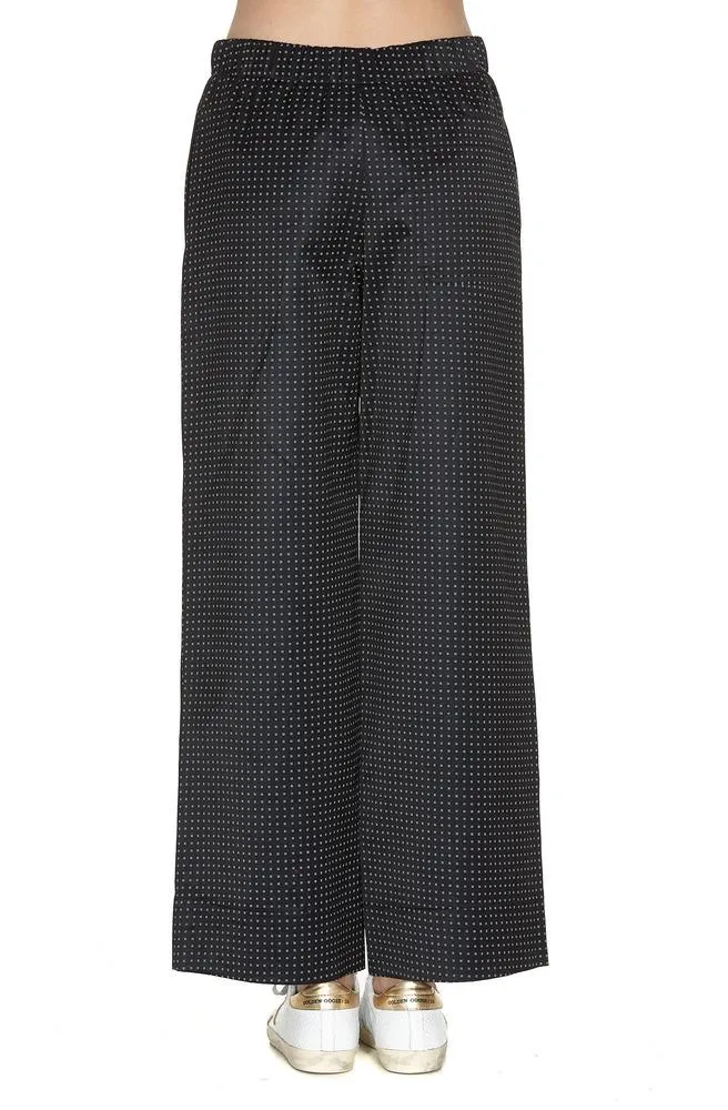 A.P.C. Micro Check Wide Legged Pants