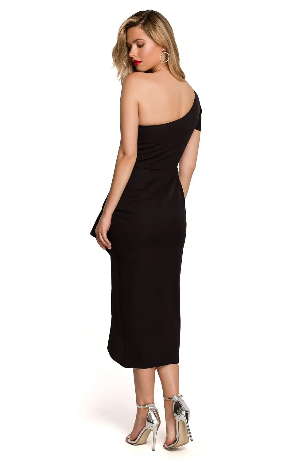 Chic One-Shoulder Evening Dress