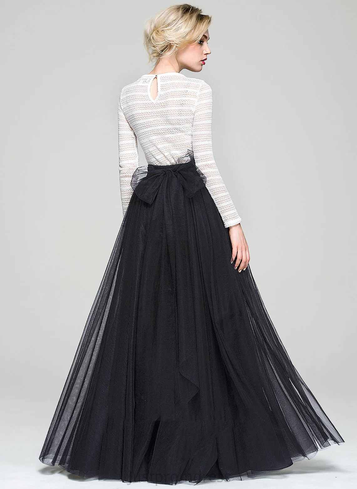 Cocktail Dresses Kennedy Floor-Length A-Line/Princess Tulle Cocktail Skirt