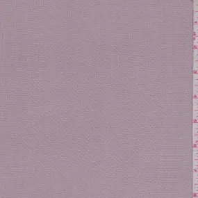 Dusty Lilac Mini Check Silk Chiffon Fabric