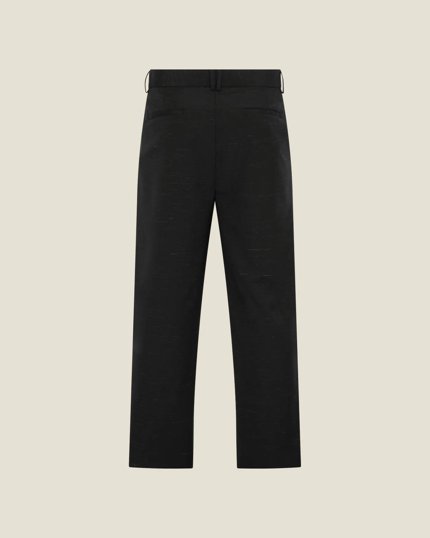 Heathered Straight Leg Tailored Trouser