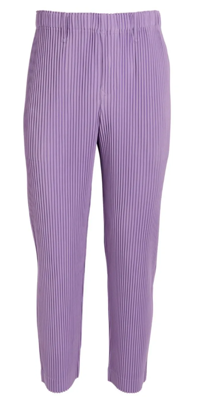 Homme Plissé Issey Miyake Purple Tailored Pleats 2 Trousers