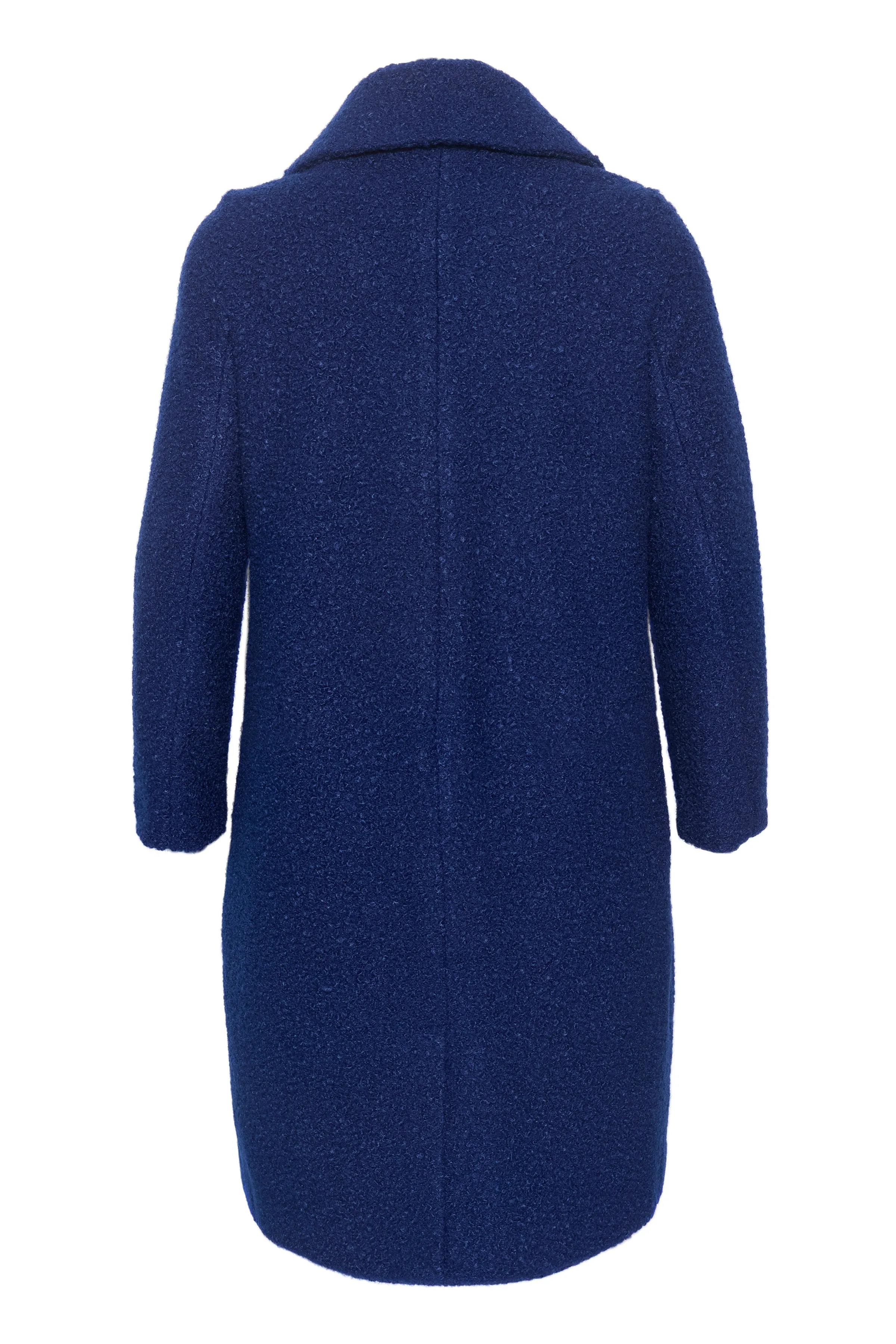 Kaffe Curve Anni Coat in Royal Blue