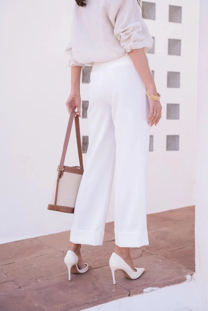 Kelly Tailored Pants White