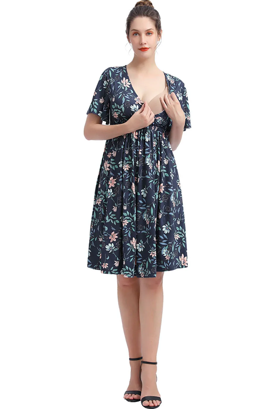 Kimi   Kai Maternity "Everly" Nursing Dress