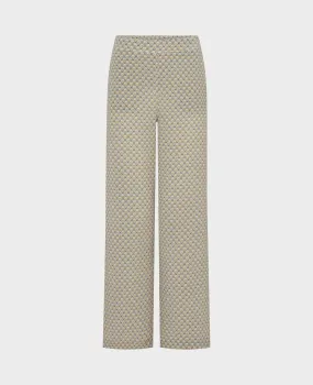 Liberty Print Silk Palazzo Trousers