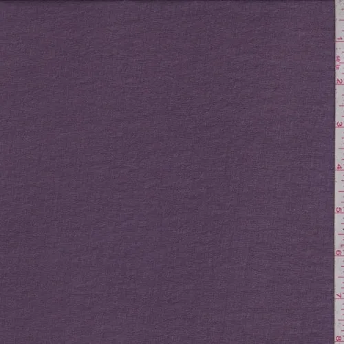 Purple Mini Grid Chiffon Fabric