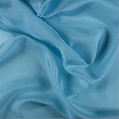 Runway Silks Aqua Silk Crepe de Chine Fabric