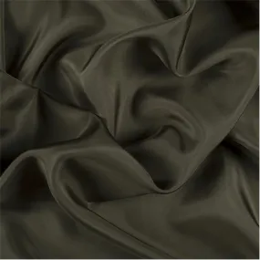 Runway Silks Moss Green Silk Crepe de Chine Fabric