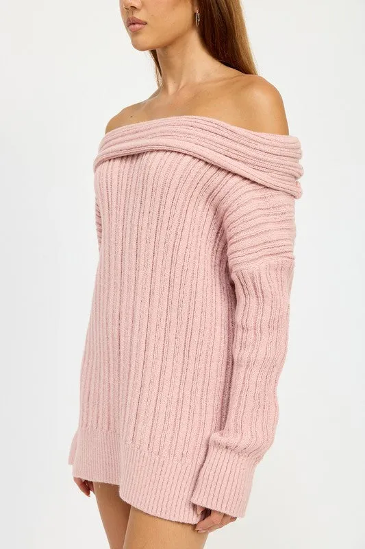 Ryleigh Off Shoulder Sweater