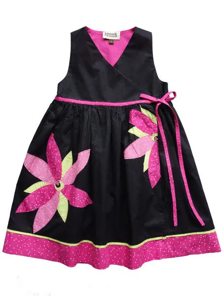 Sophie Catalou Baby, Toddler, & Girls Black Claire Dress Sizes 12M-4