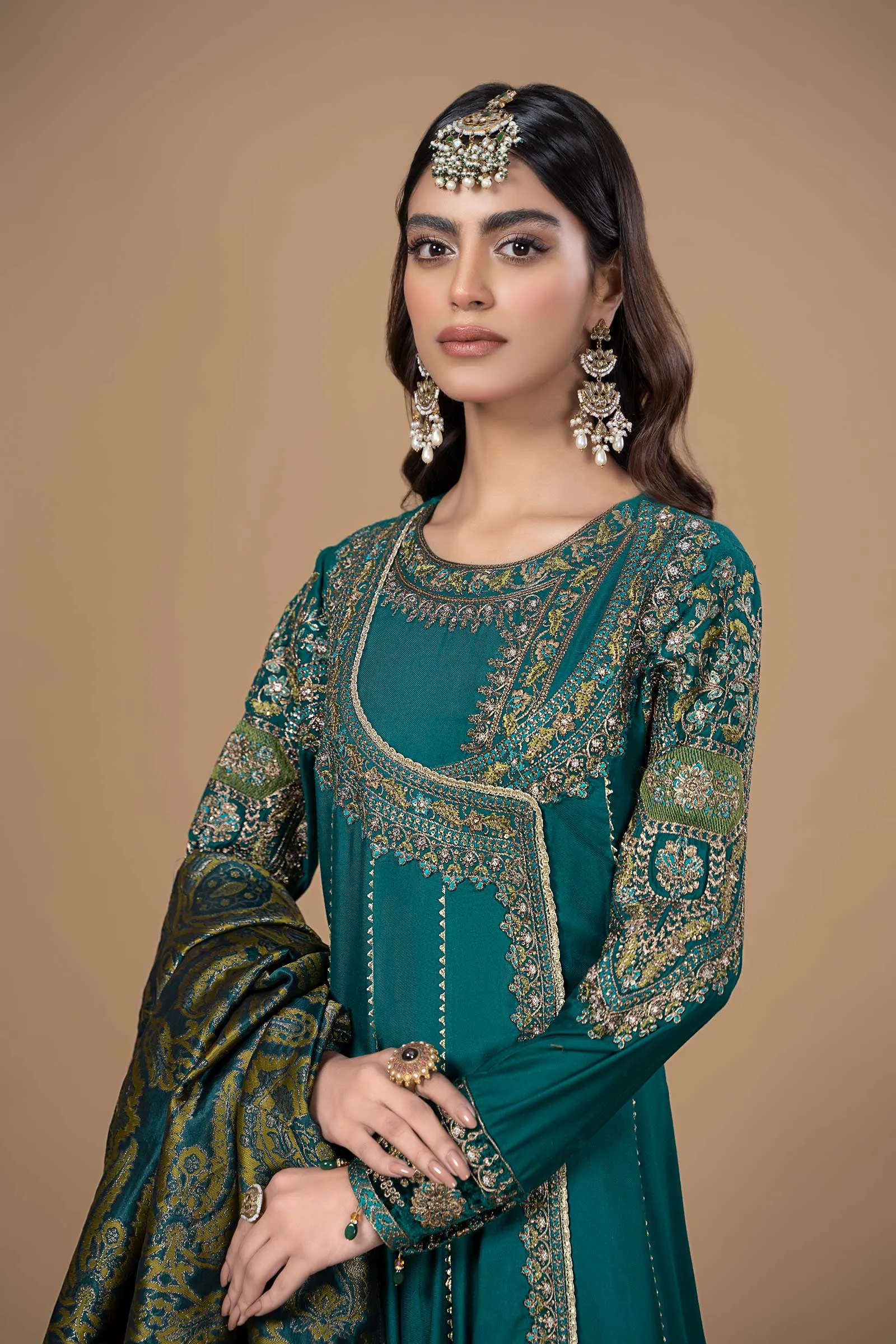 Suit Emerald Green DLS-1107