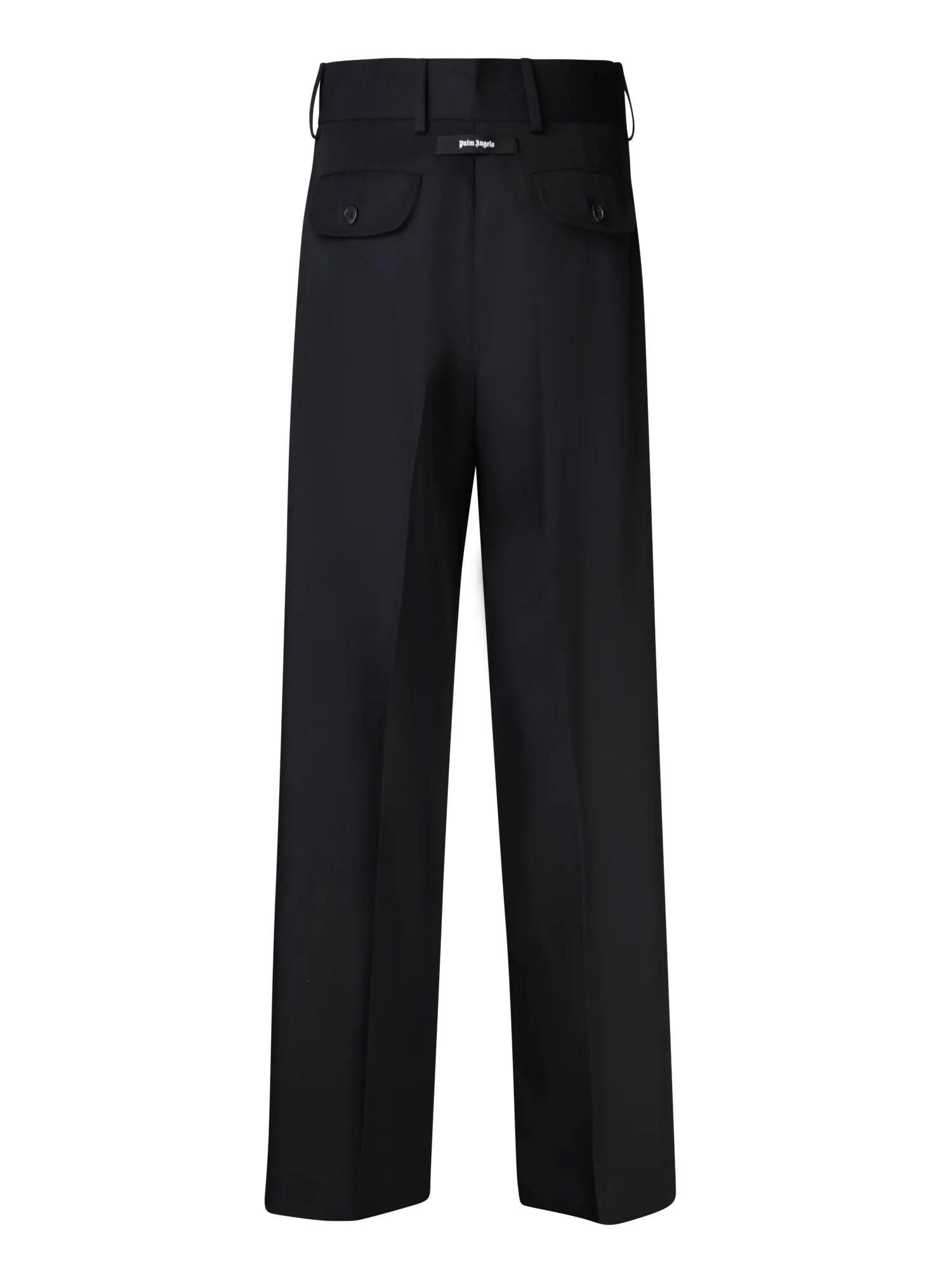 Tailored black trousers