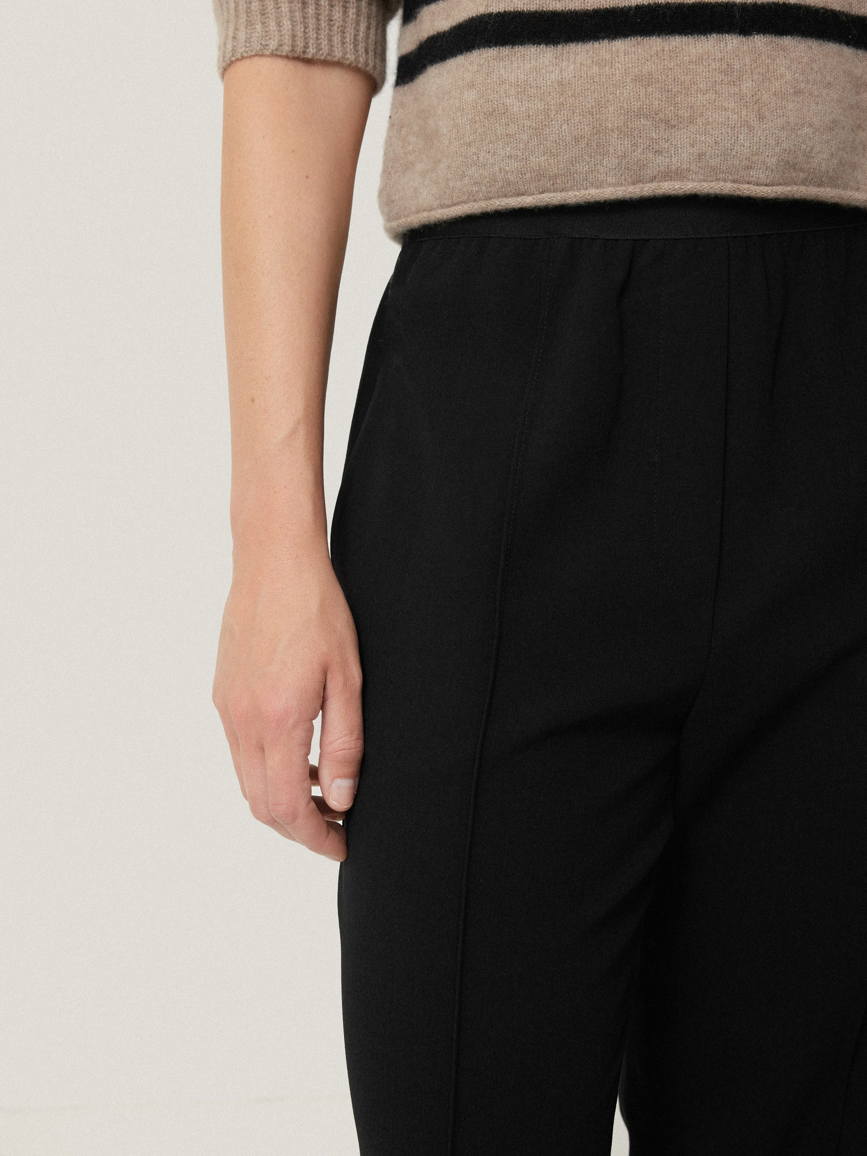 Tailored Smart Jogger | Black