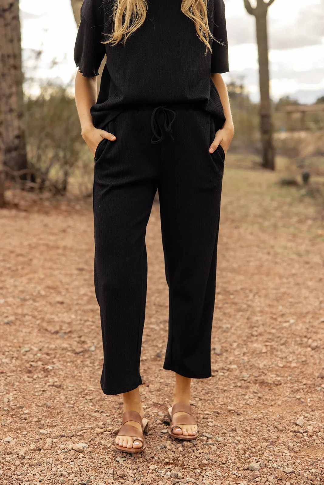 The Iris Textured Pants