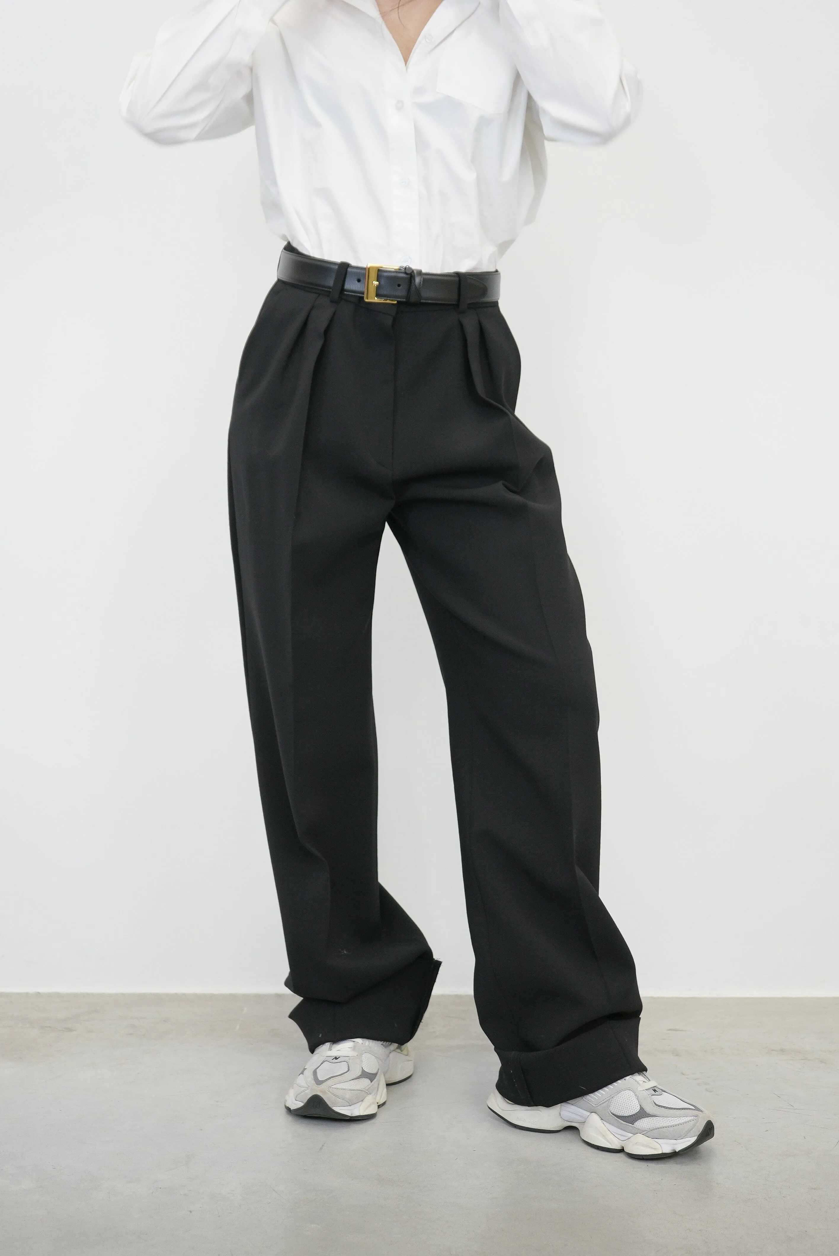 TIBET WIDE FIT TAILORED PANTS