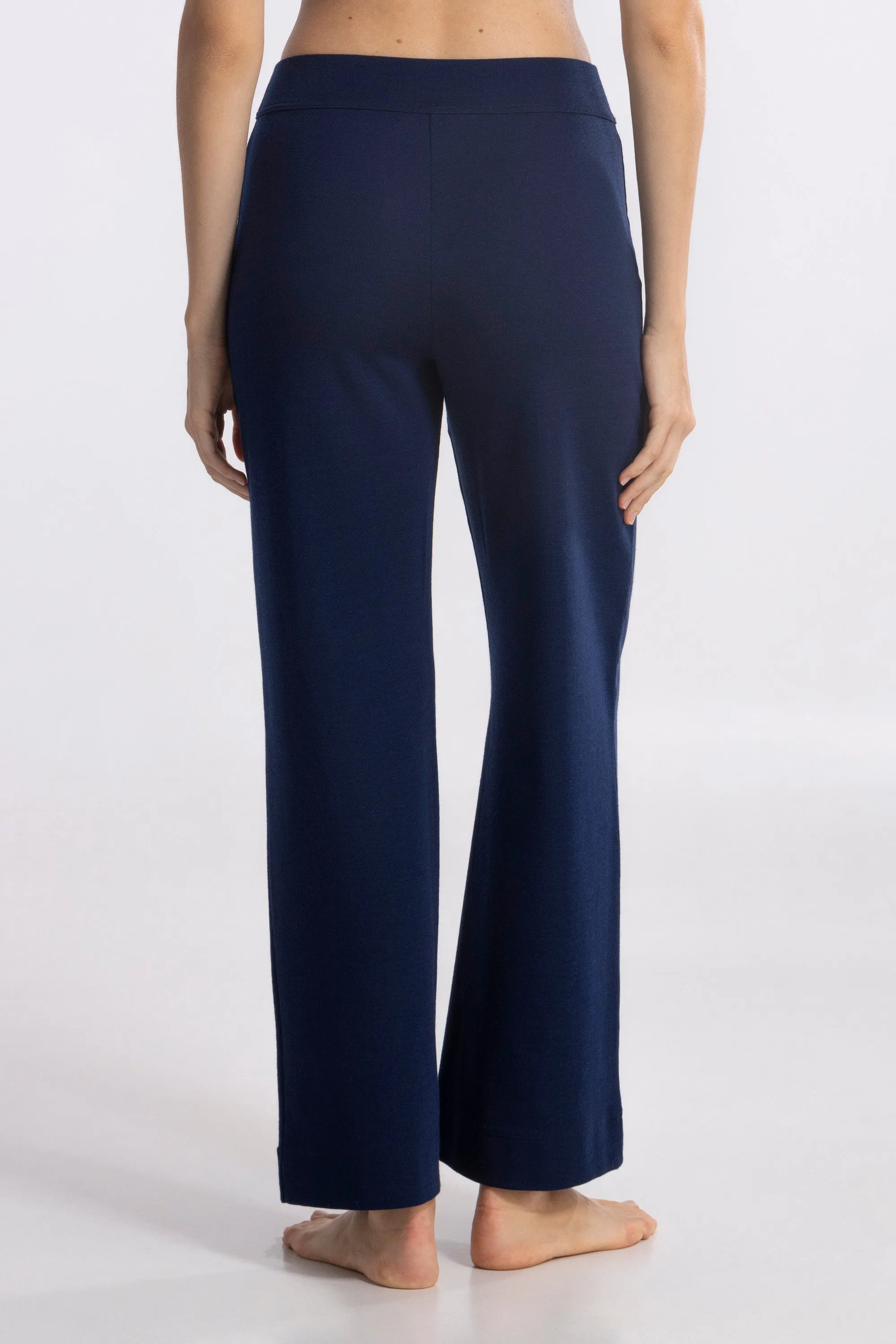 Trousers in Wool and Silk 5681