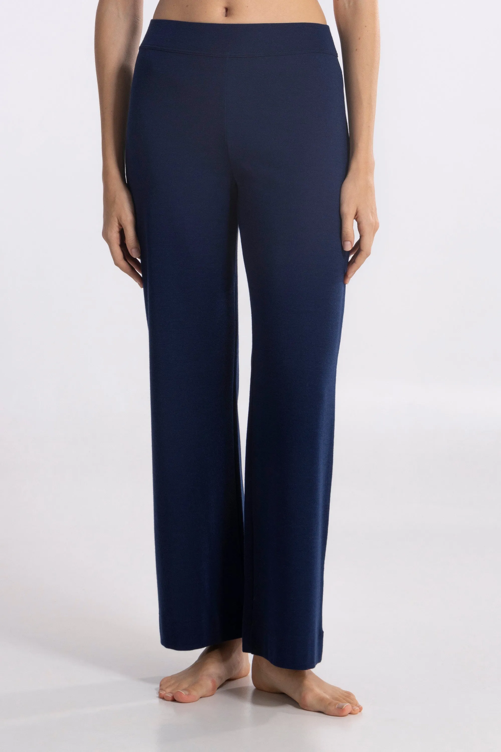 Trousers in Wool and Silk 5681