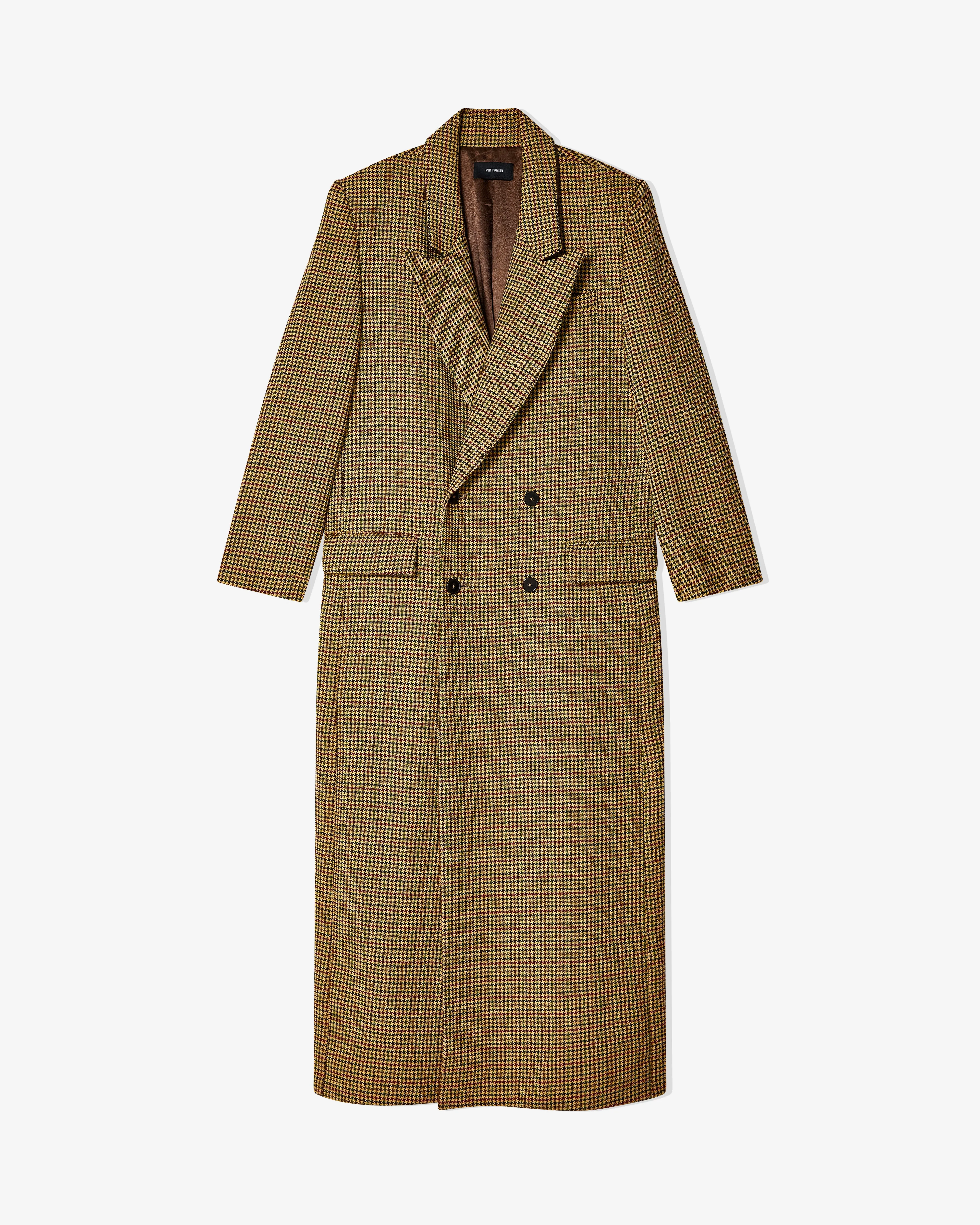 Willy Chavarria - Men's Father Doug Top Coat - (Light Brown)